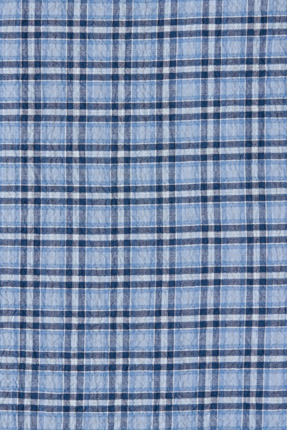 Pelea Mini Dress Vintage Blue Check