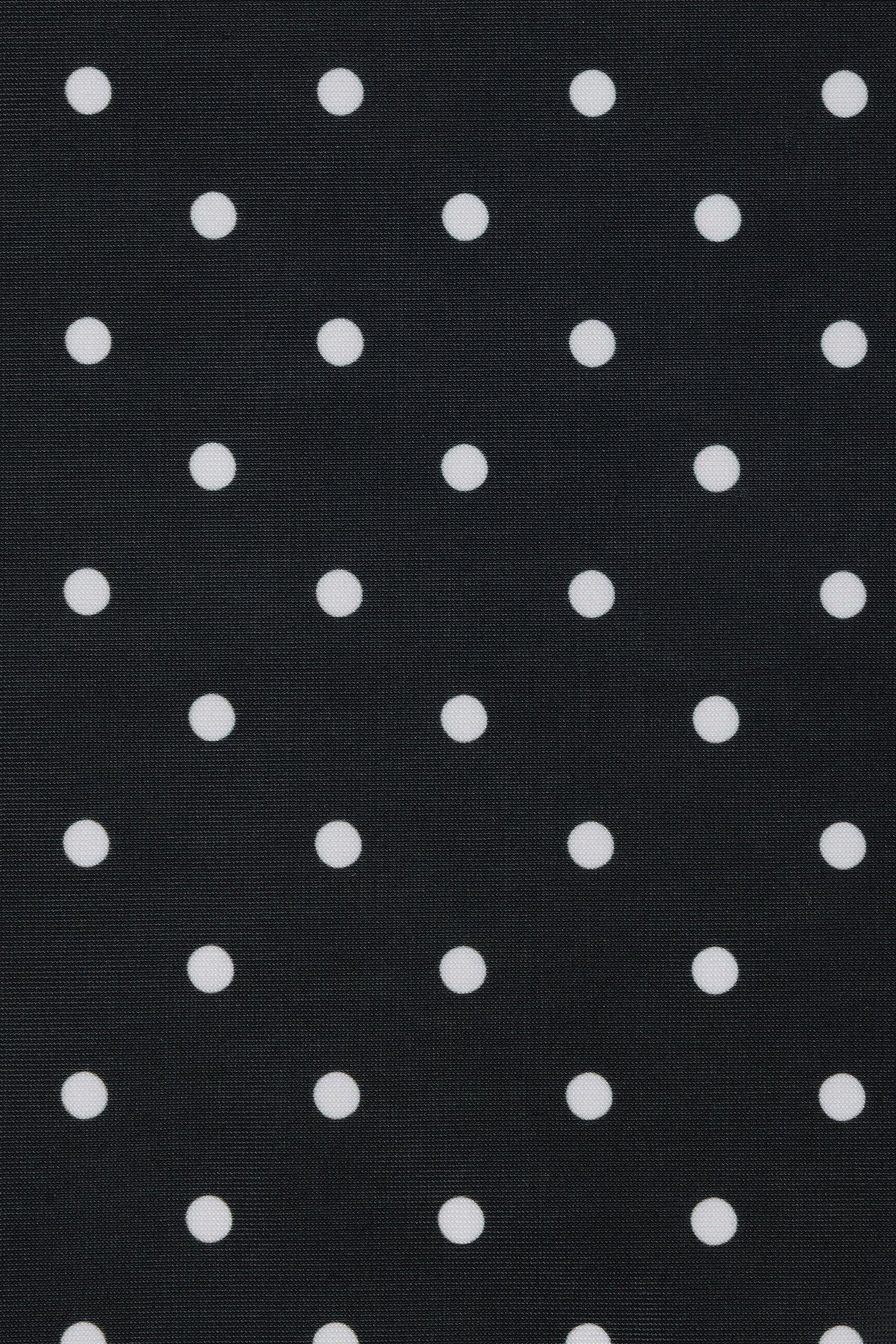 Jacie Mini Dress Lola Polka Dot Black Cream