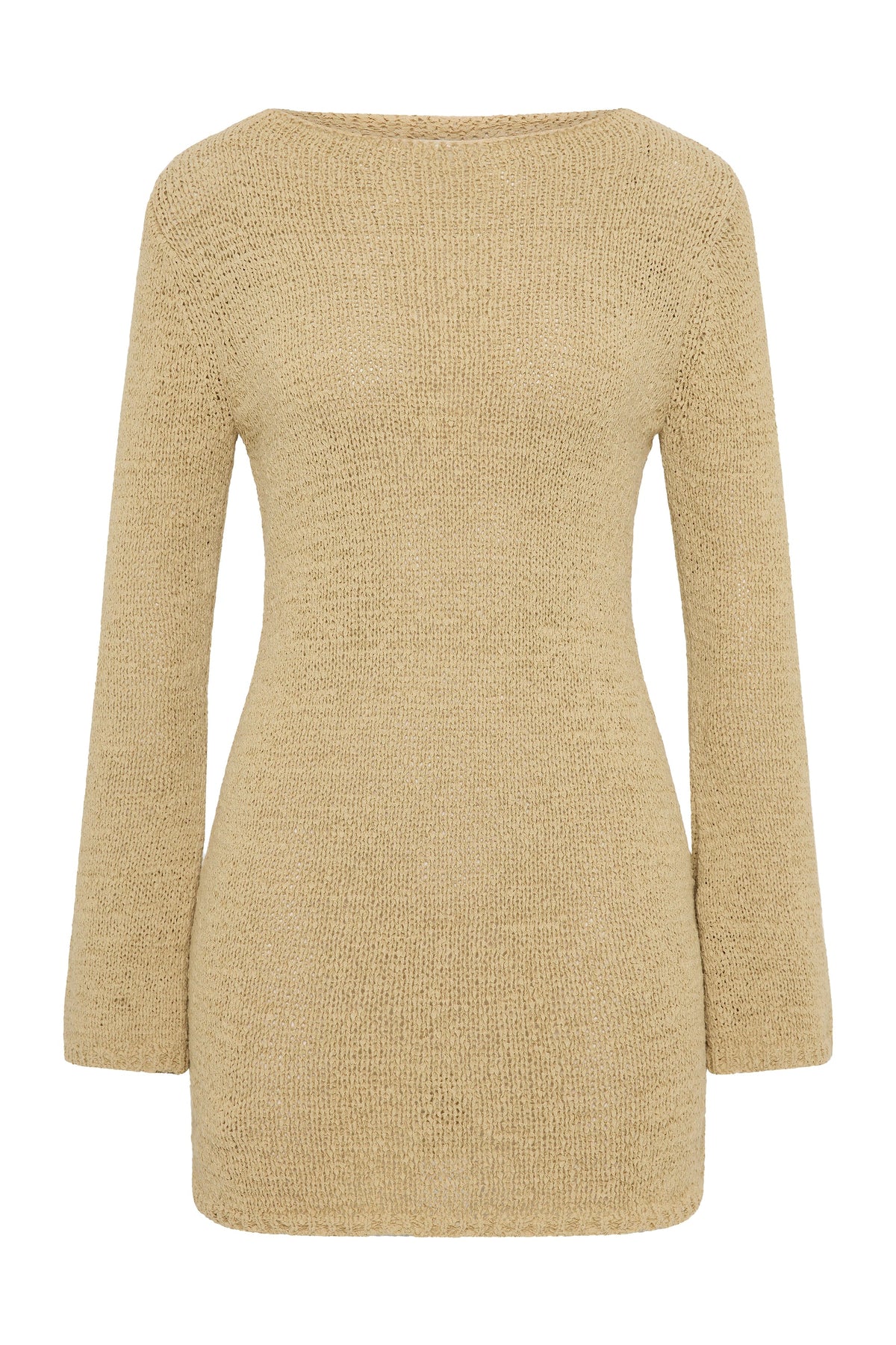 Micah Mini Dress Wheat - Final Sale