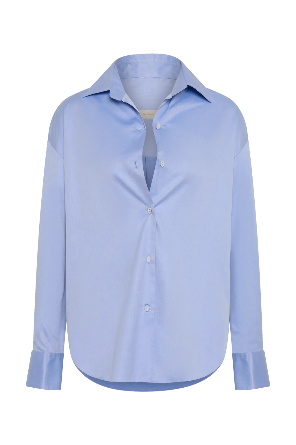 En Vau Oversized Shirt Soft Blue - Final Sale