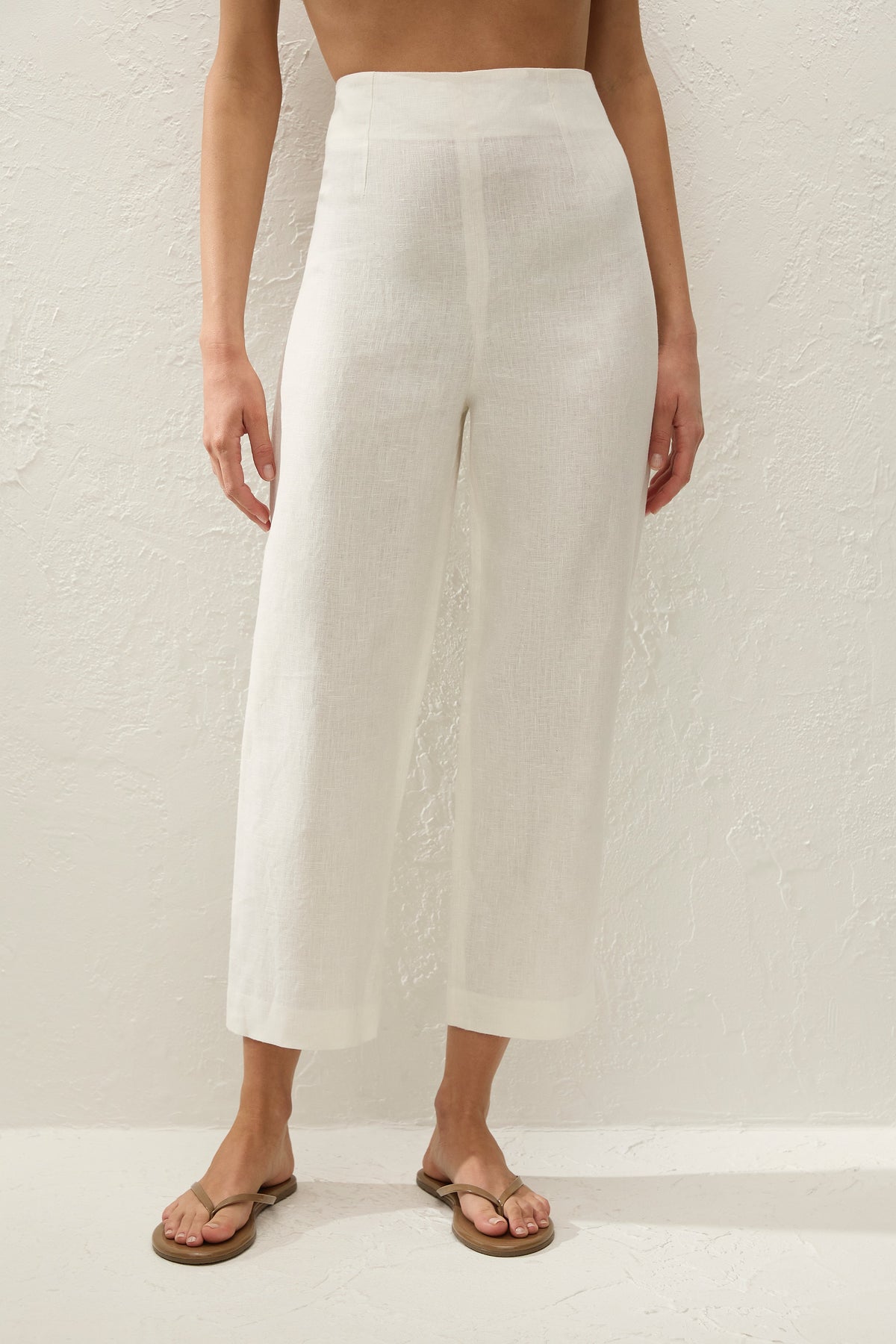 Claudine Pant White - Final Sale
