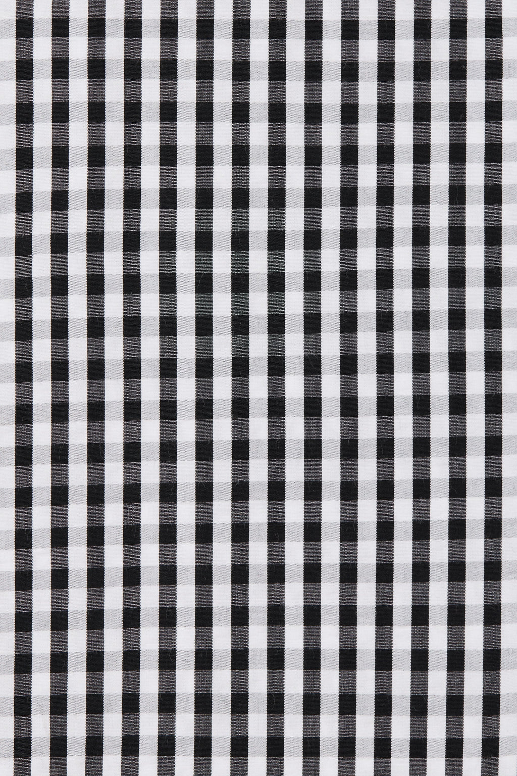 Chiara Midi Dress Black Textured Gingham - Final Sale
