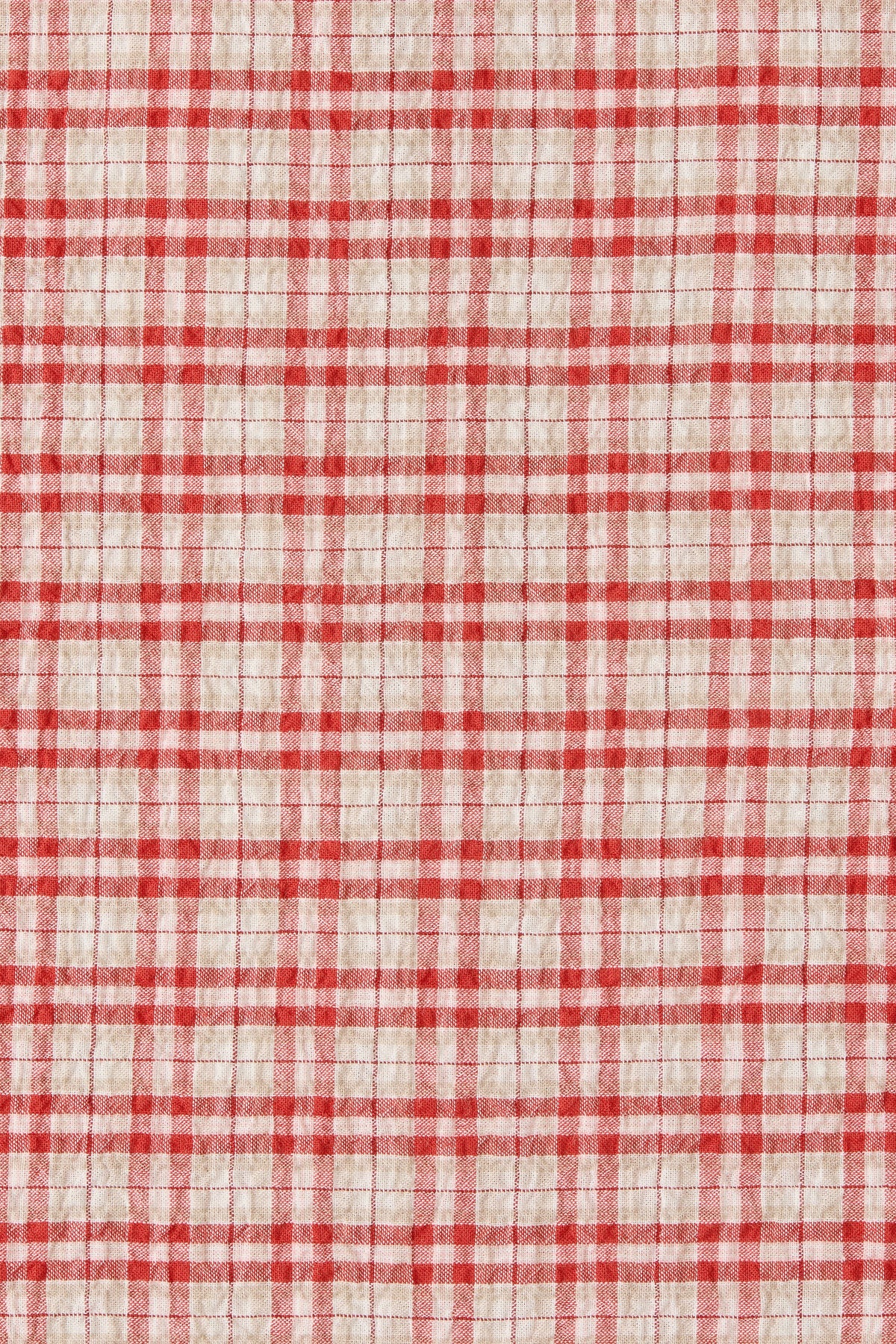 Riatto Playsuit Vintage Red Check