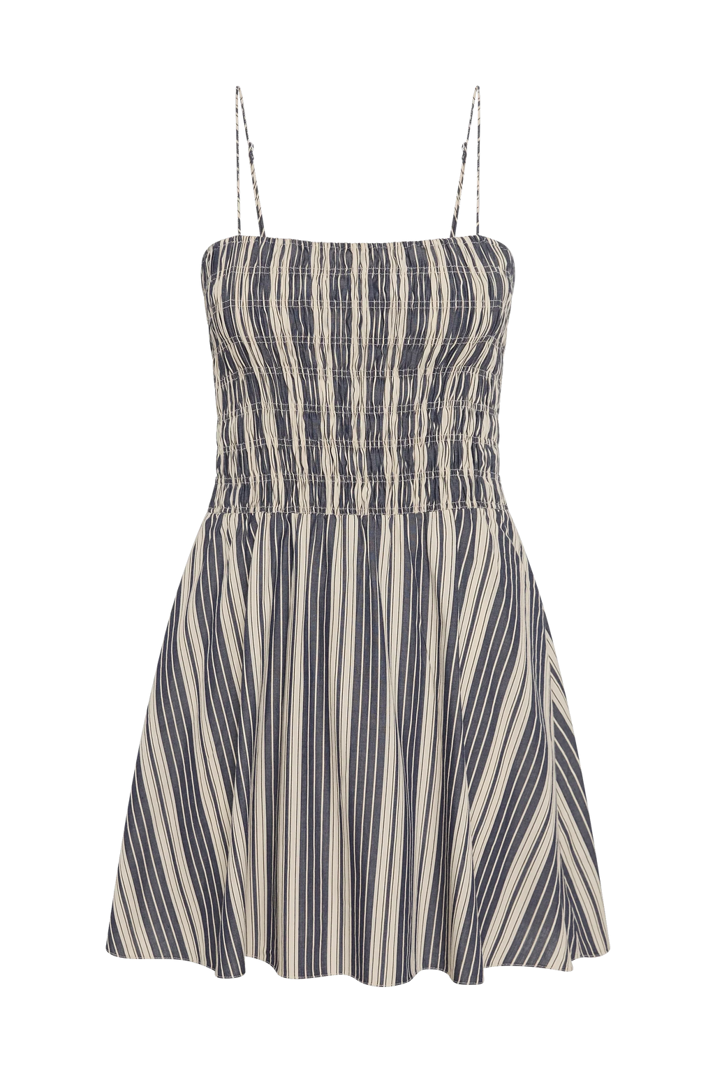 Corah Mini Dress Antique Navy Stripe - Final Sale