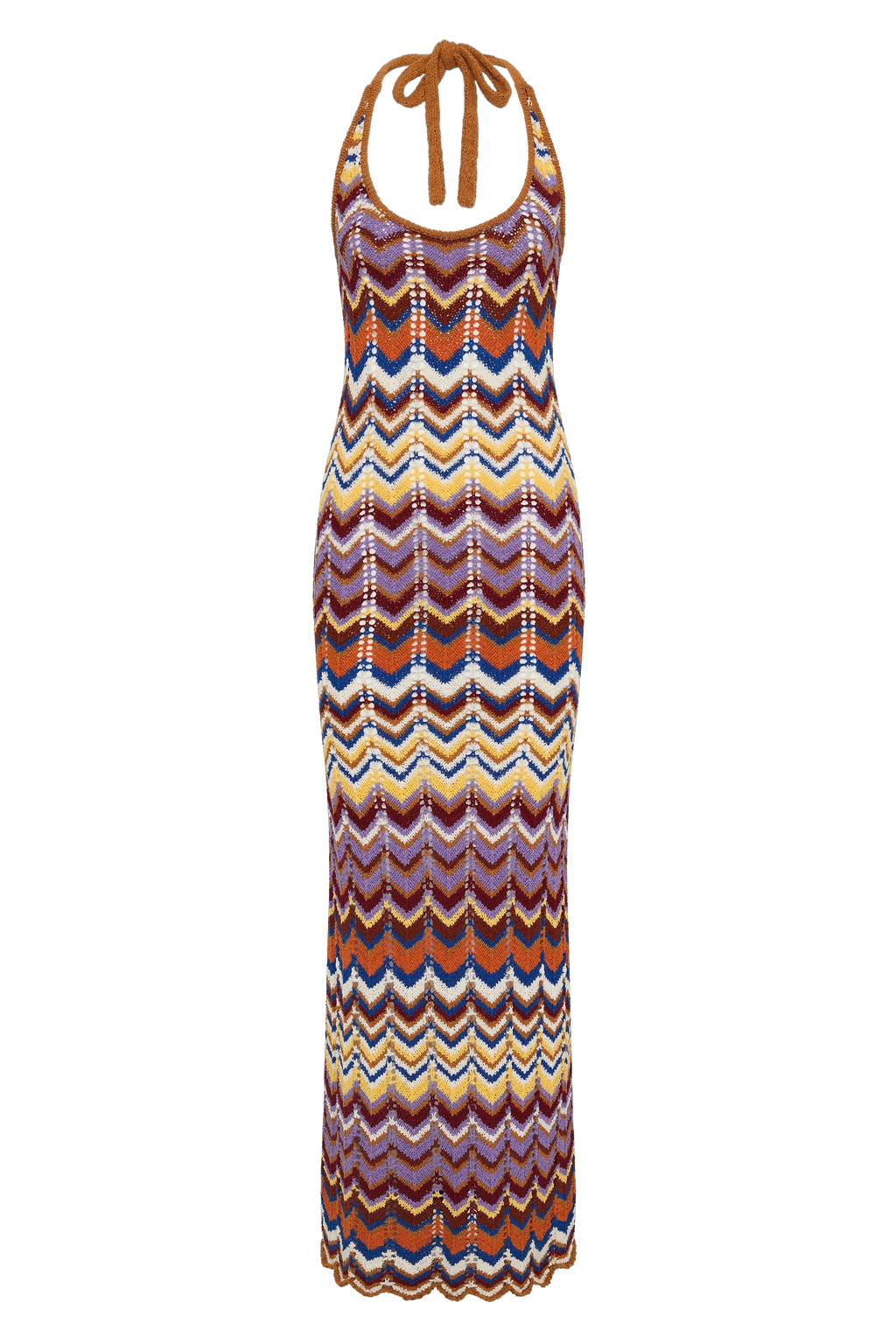 Elisa Maxi Dress Cadaquès Stripe