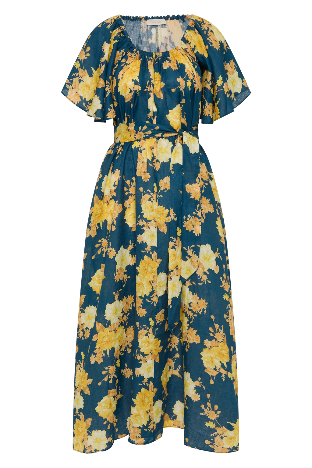Belen Maxi Dress Nora Floral Navy - Final Sale