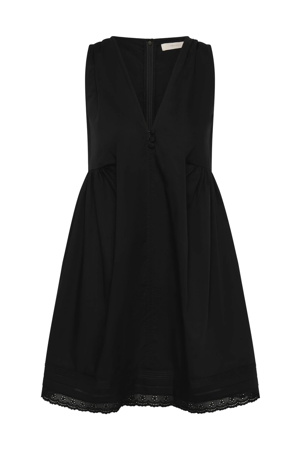 Dion Mini Dress Fiore Lace Black - Final Sale