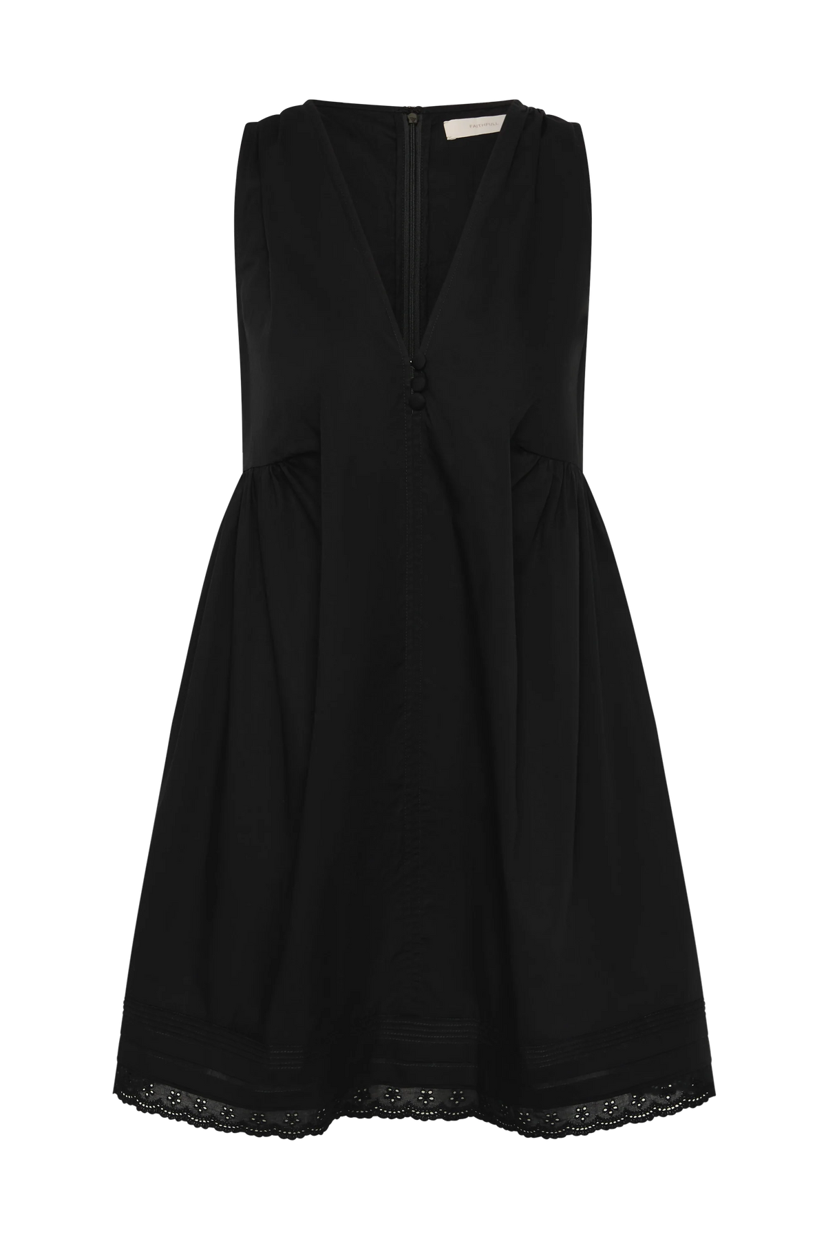 Dion Mini Dress Fiore Lace Black - Final Sale