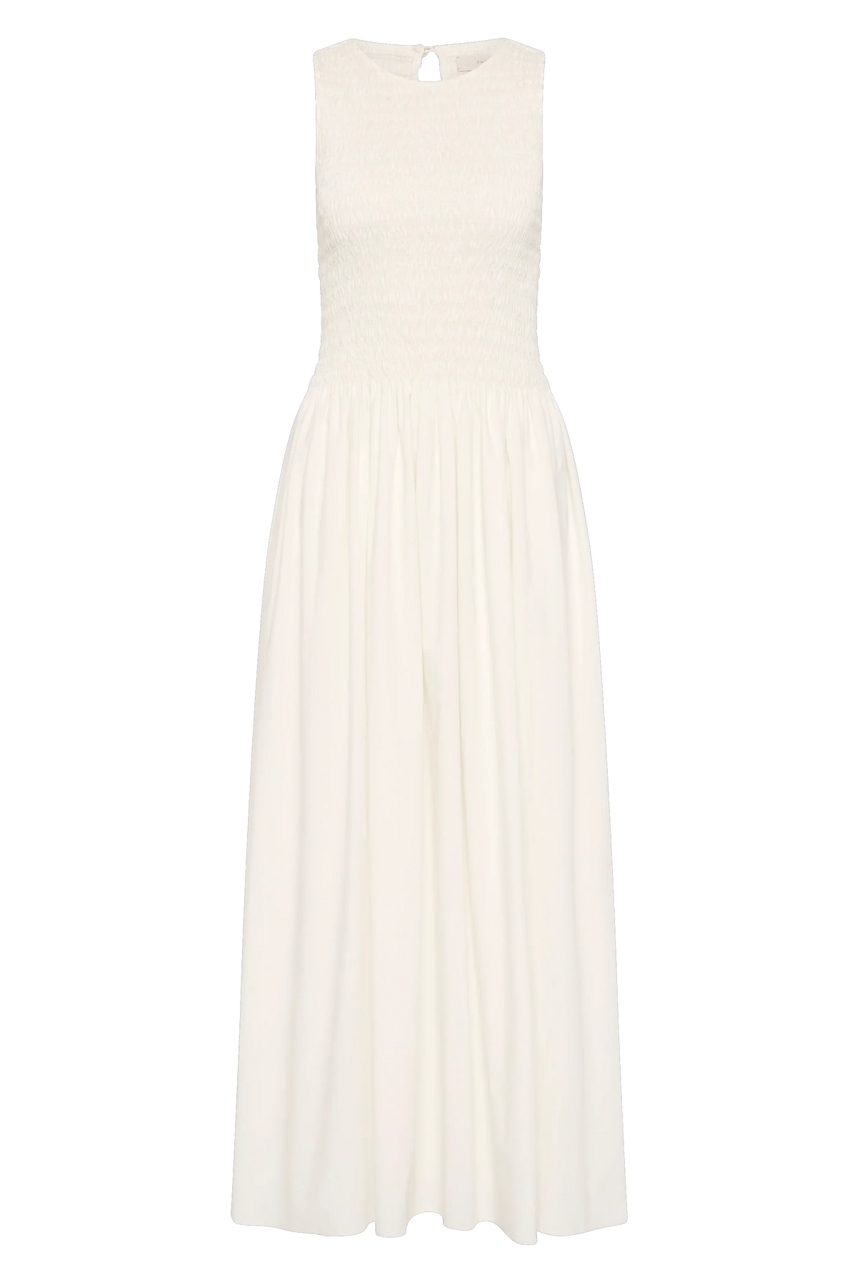 Alena Maxi Dress White - Final Sale