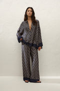 Jensen Pant Juanita Swirl Indigo - Final Sale