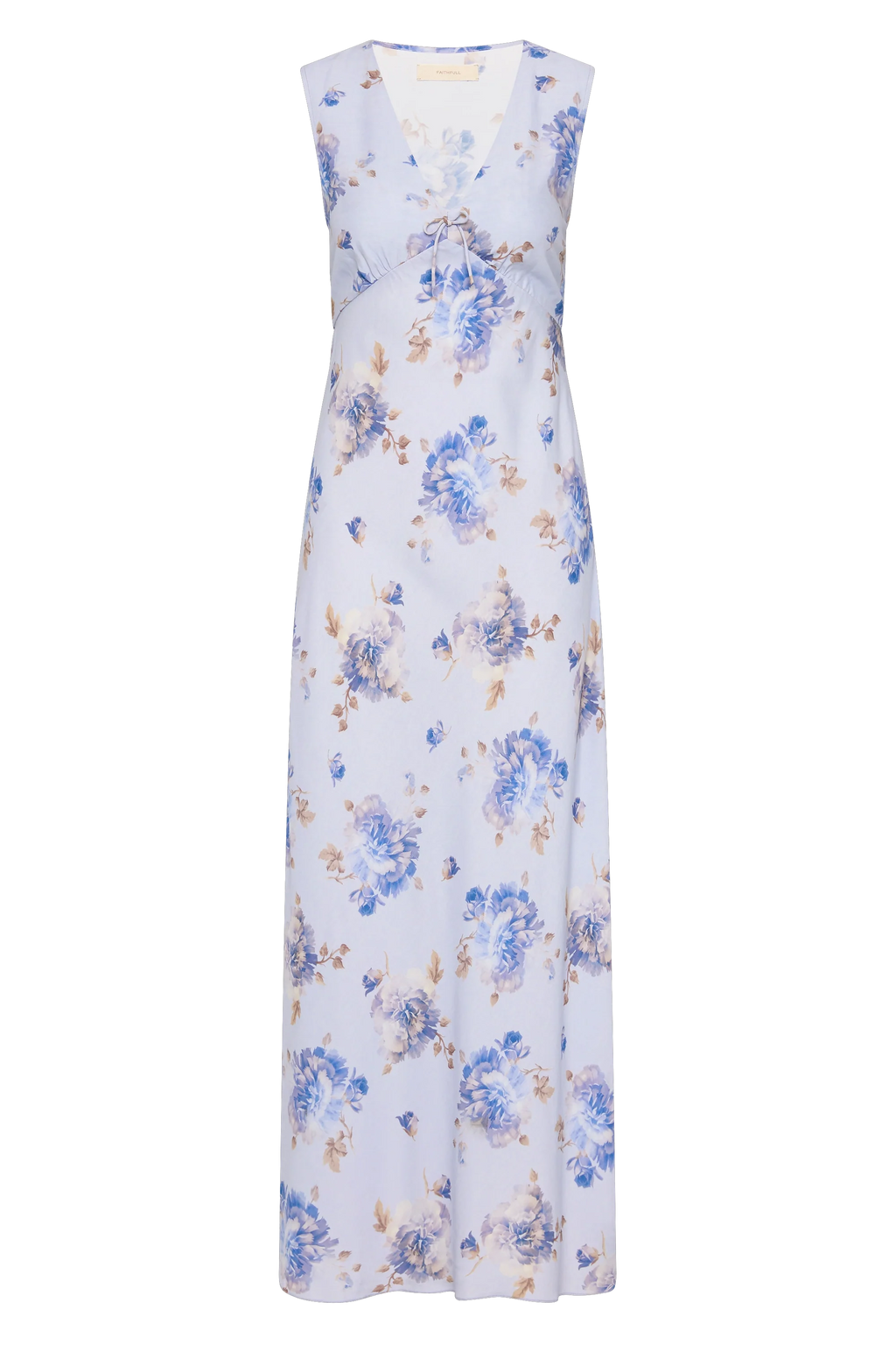 Josephine Maxi Dress Leona Floral Lilac - Final Sale