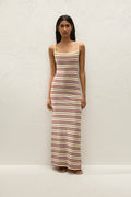 Doris Maxi Dress Cila Stripe Butter