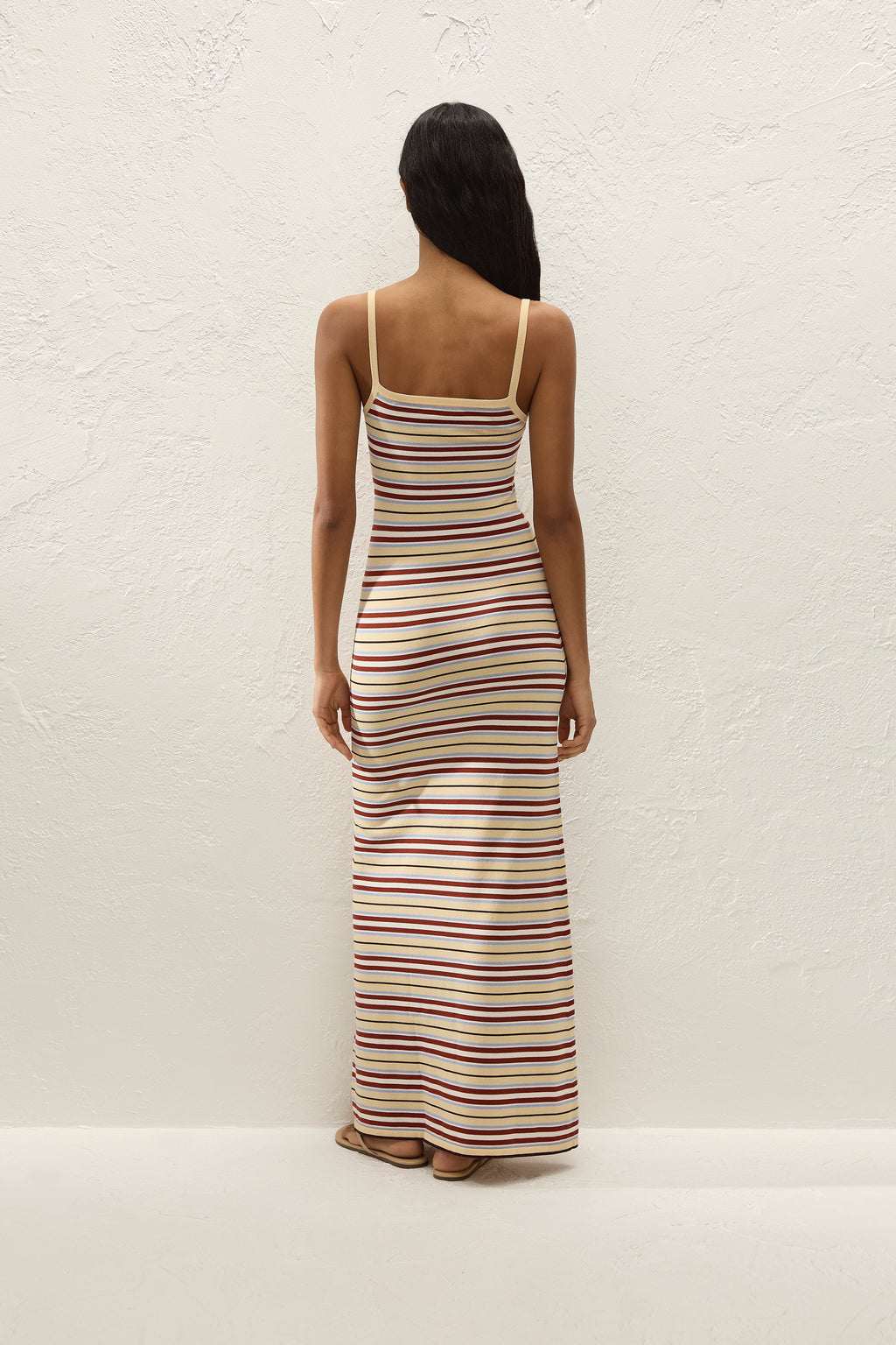 Doris Maxi Dress Cila Stripe Butter