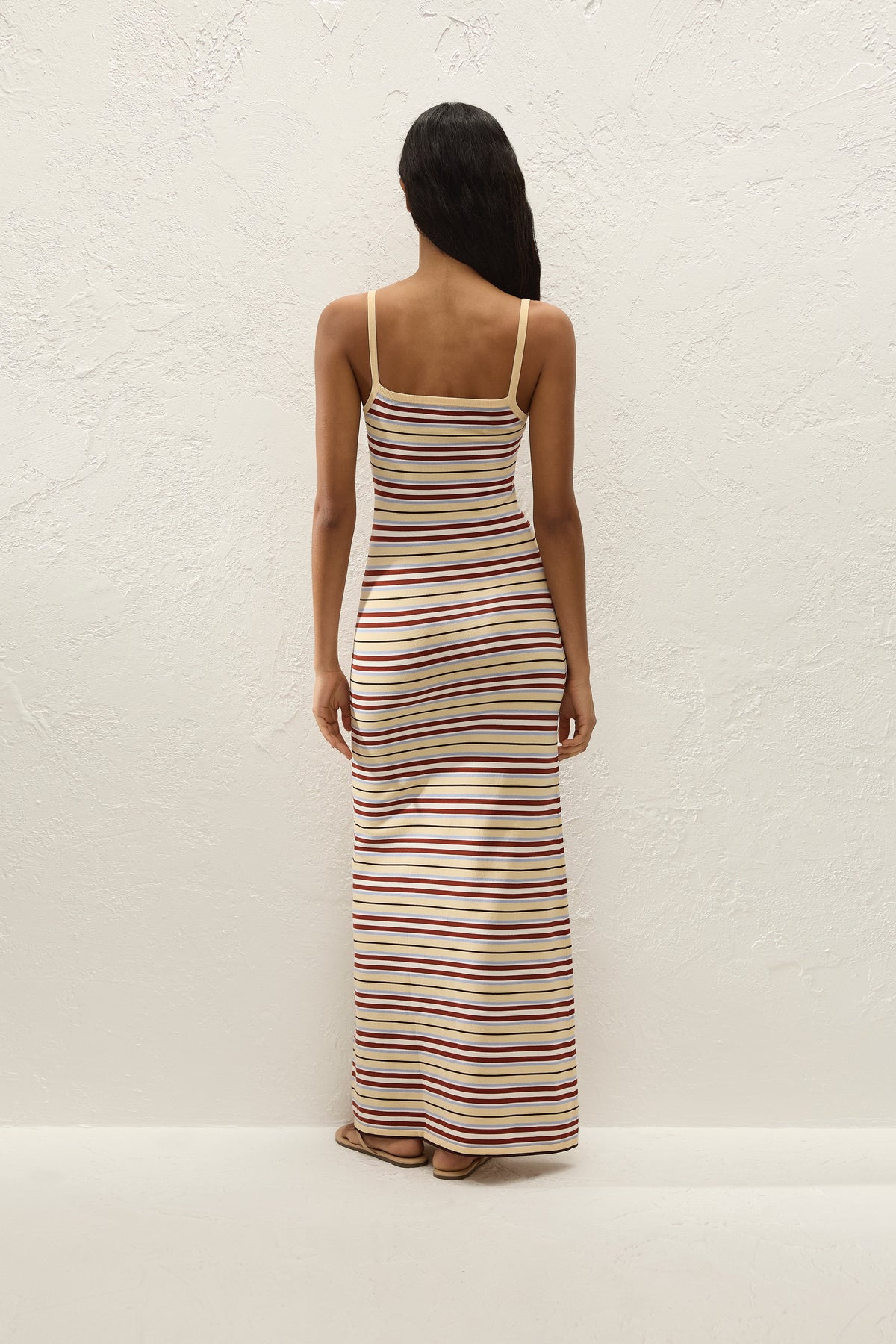 Doris Maxi Dress Cila Stripe Butter