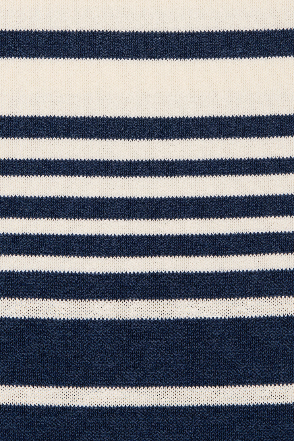 Arlette Strapless Top Navy Cream Stripe - Final Sale