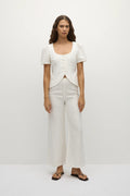 Audrey Vest White