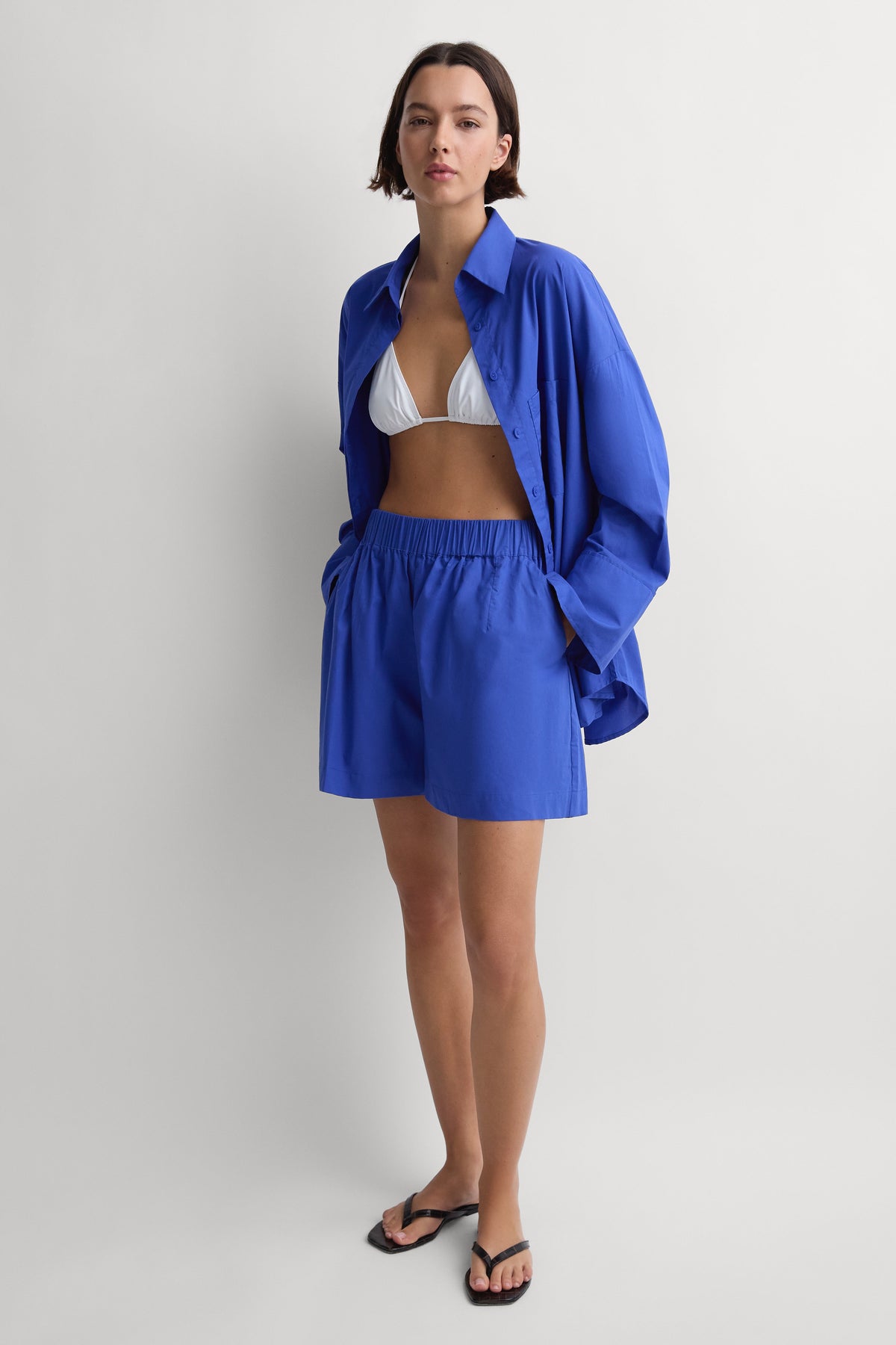 Clemente Shirt Cobalt - Final Sale