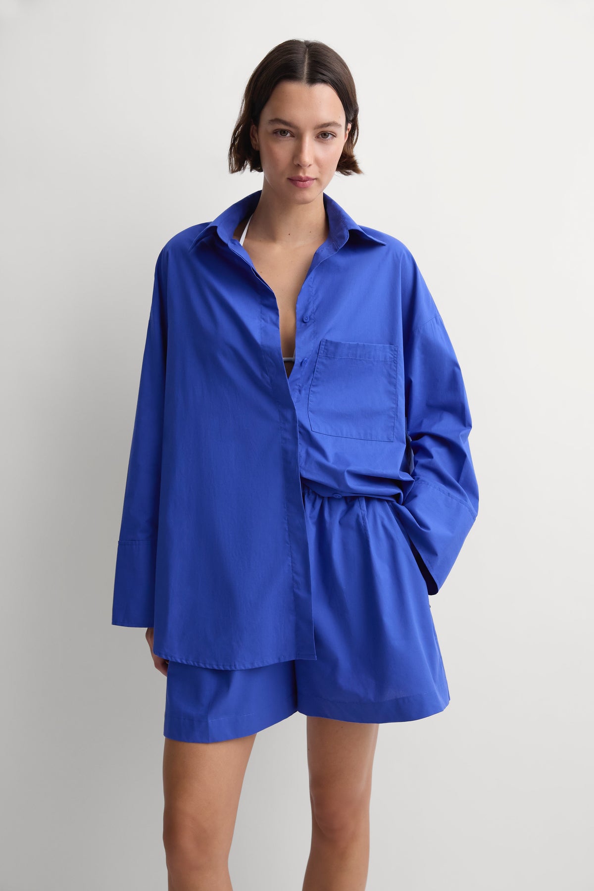 Clemente Shirt Cobalt - Final Sale
