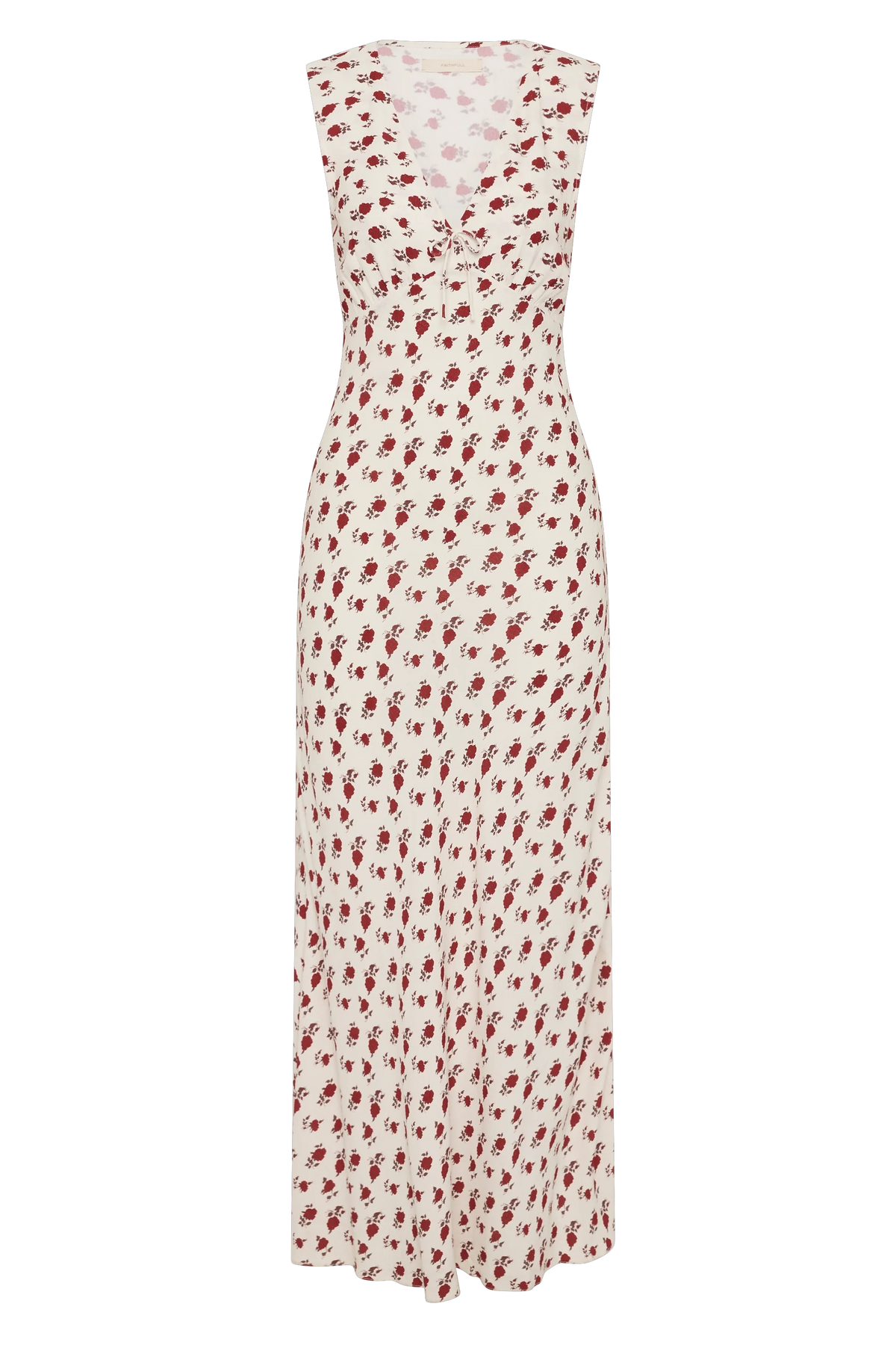 Josephine Maxi Dress Hazy Rose Deep Red - Final Sale