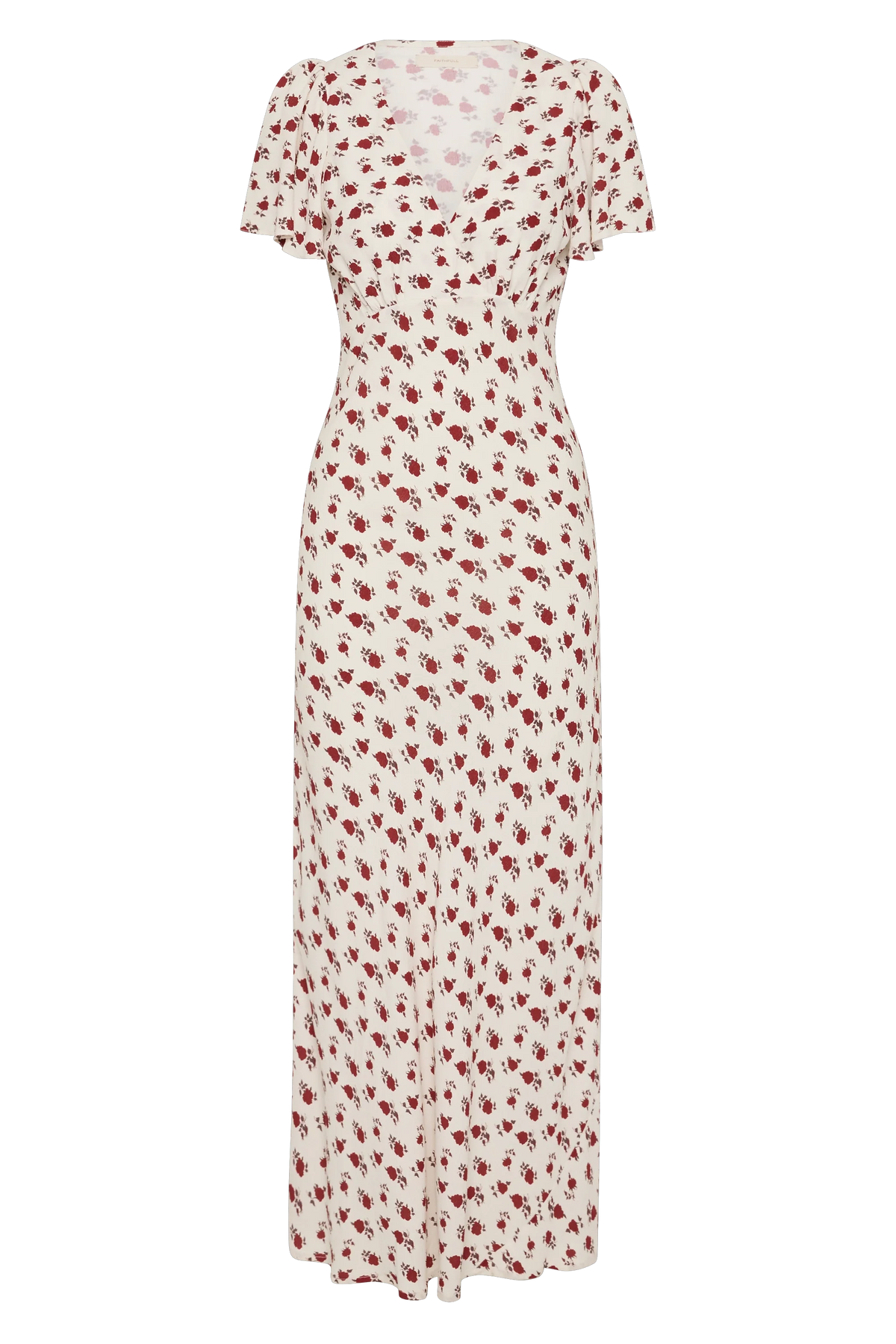 Boda Midi Dress Hazy Rose Deep Red - Final Sale