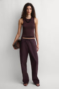 The Cotton Pant Prune