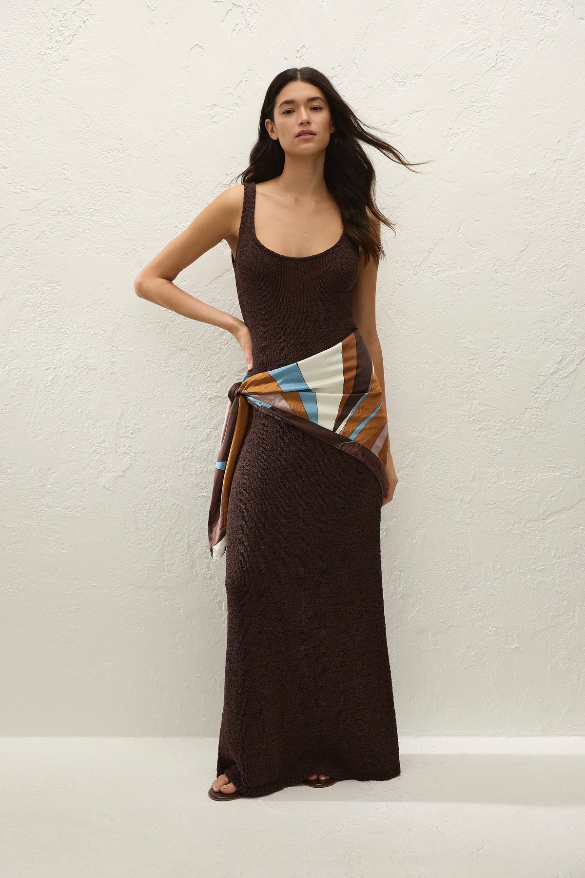 Soleil Waist Scarf Notte