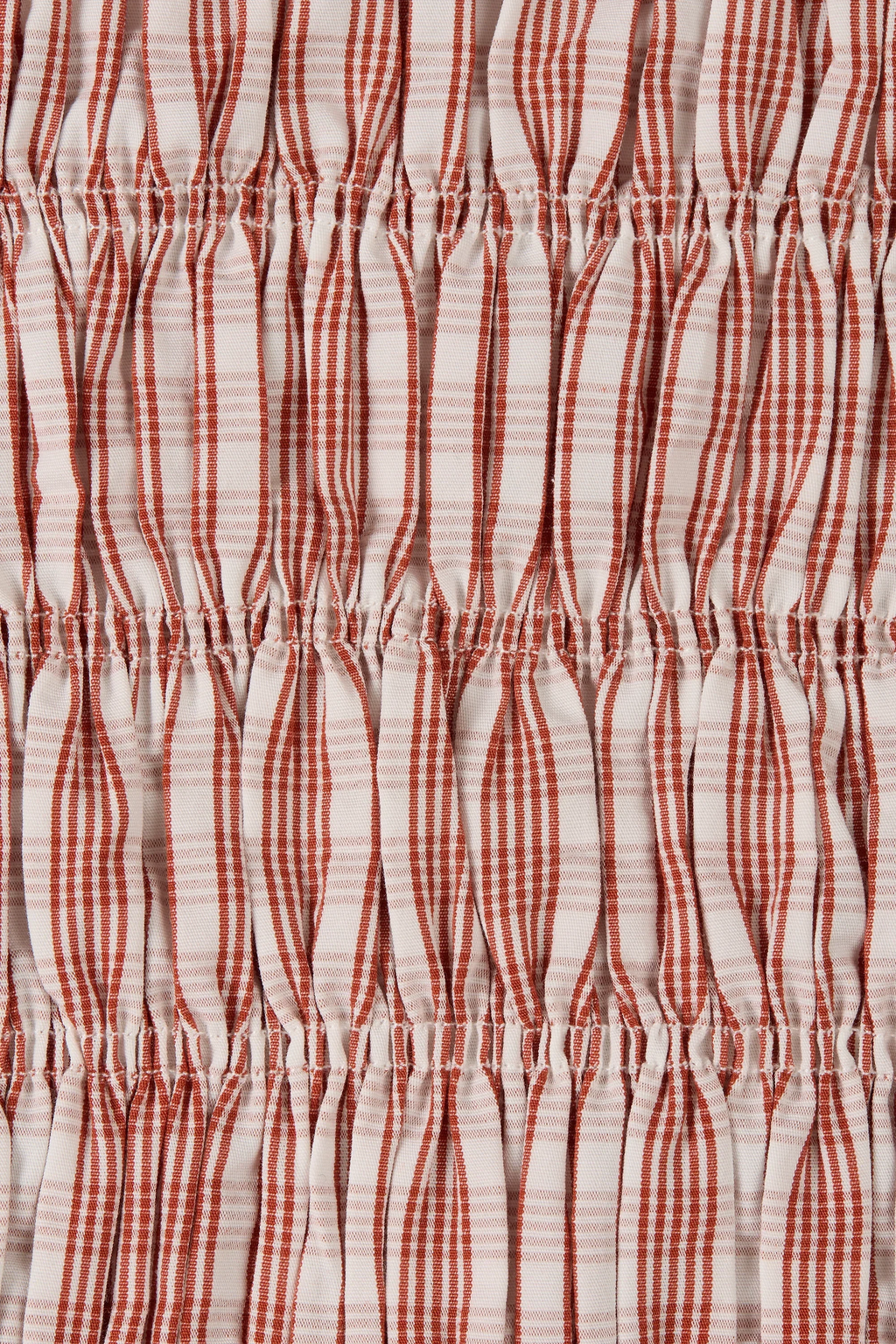 Cales Skirt Paloma Check Cinnamon White