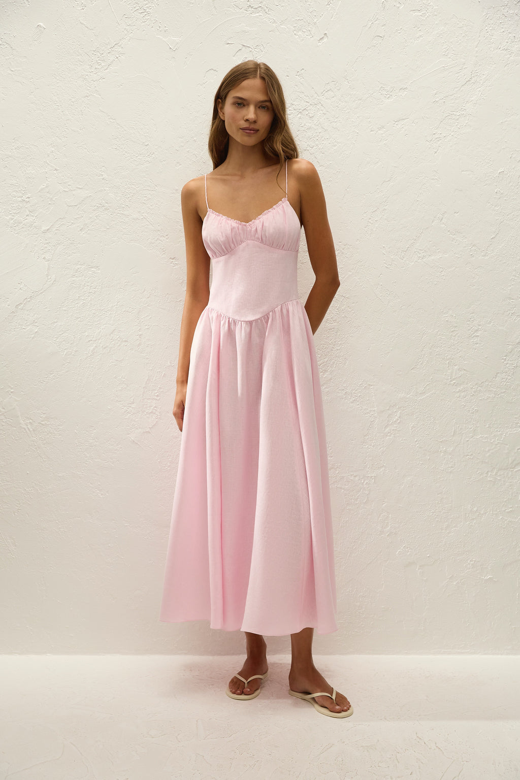 Vares Midi Dress Palazzo