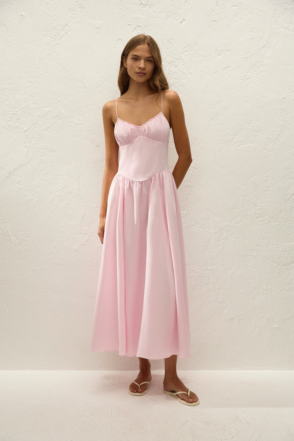 Vares Midi Dress Palazzo
