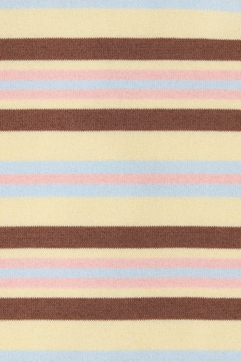 Sable Polo Shirt Breton Stripe Petal