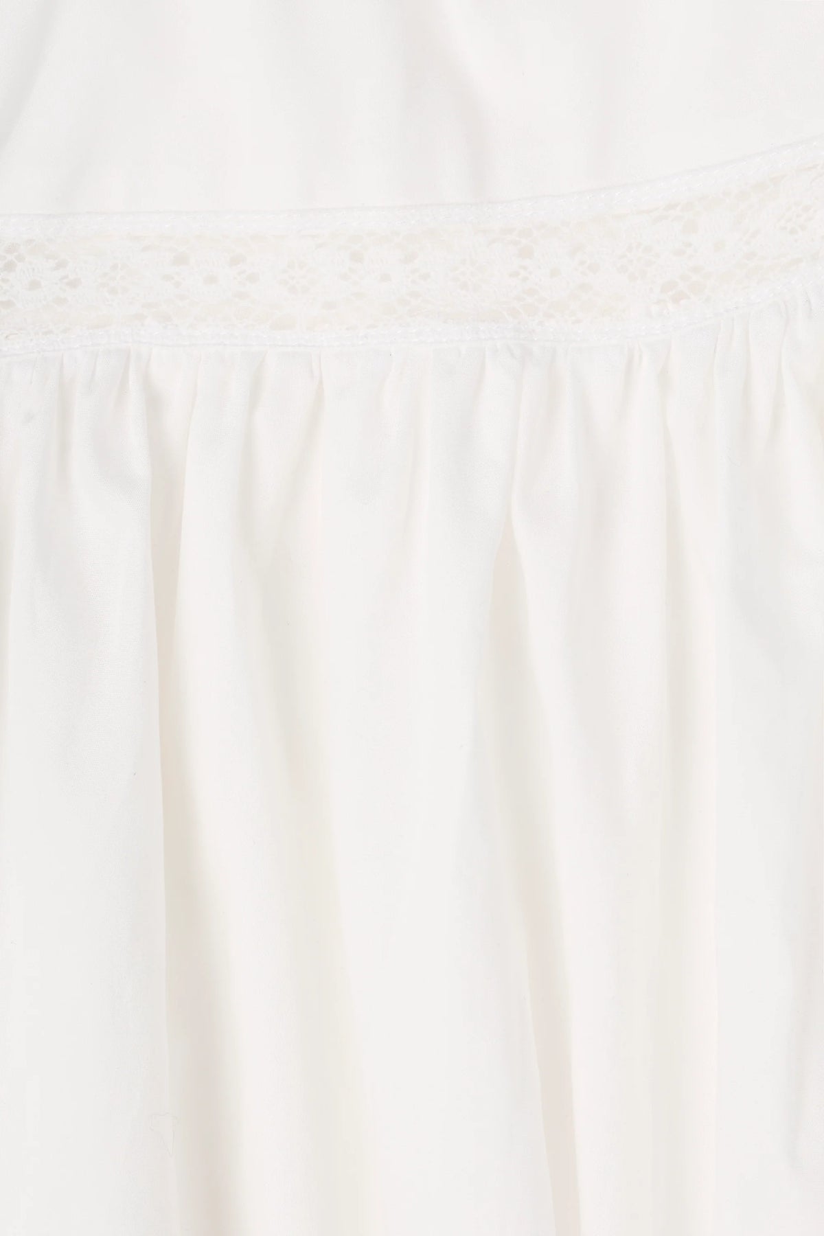 Fiora Blouse Fresco Lace White - Final Sale