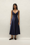Adalee Midi Dress Navy