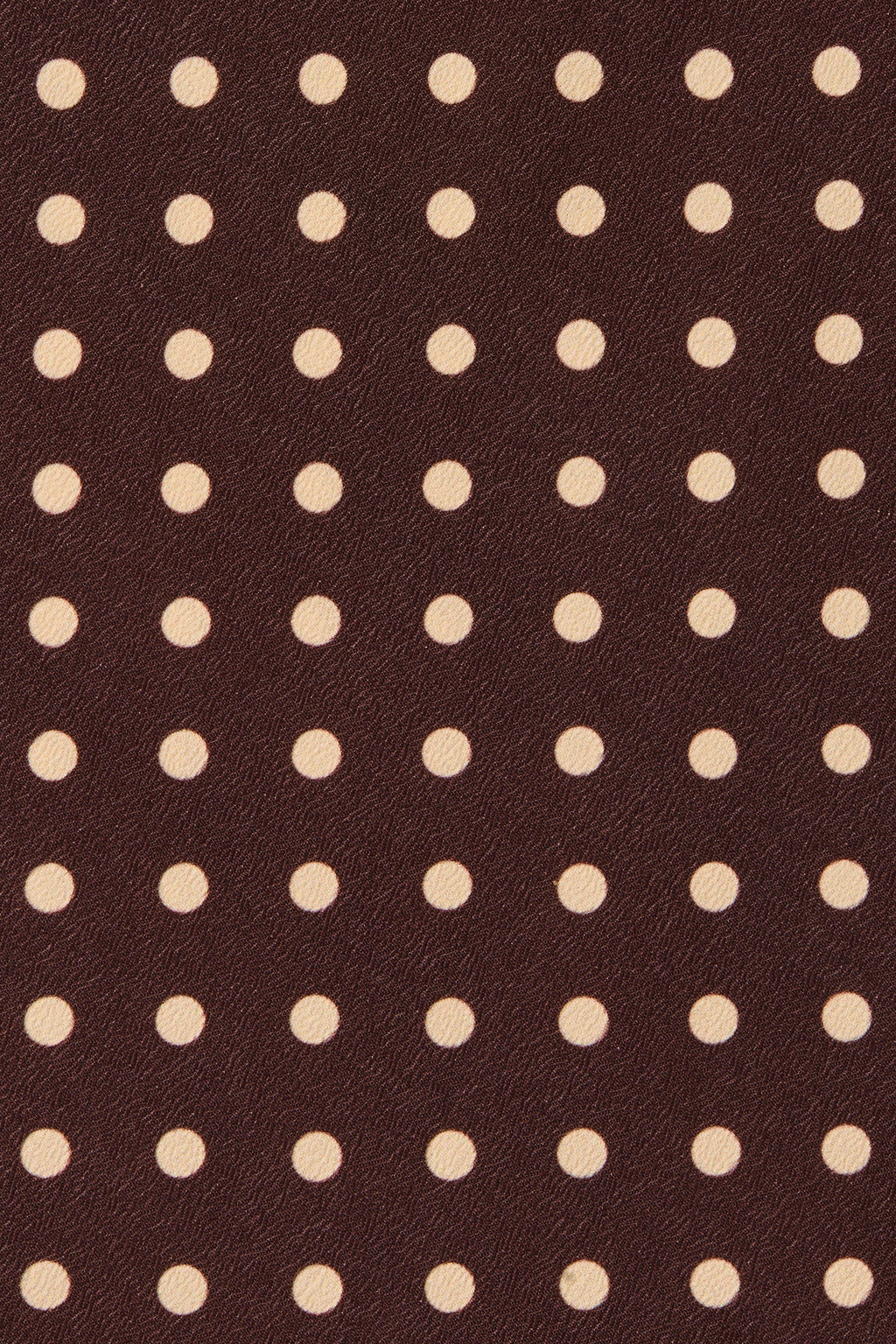 Graciela Mini Dress Polkadot Chocolate Plum - Final Sale
