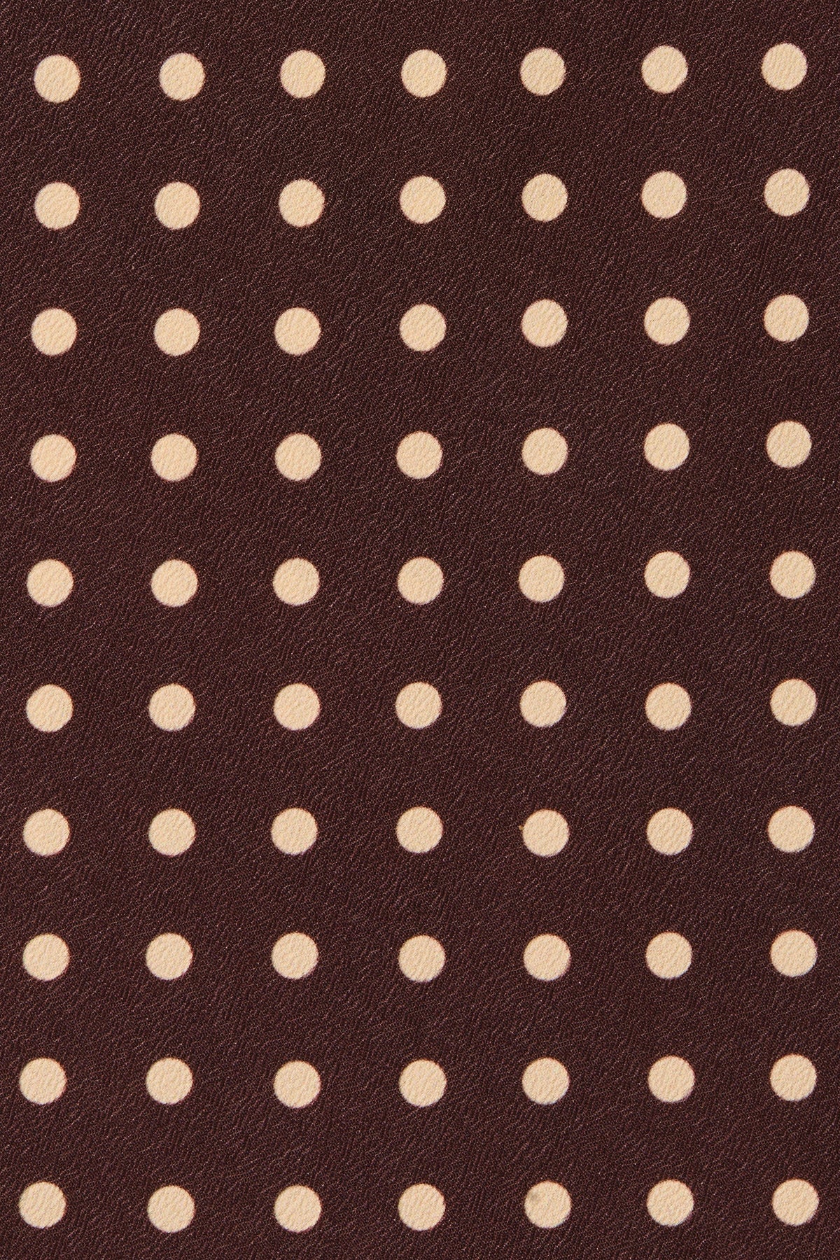 Graciela Mini Dress Polkadot Chocolate Plum - Final Sale