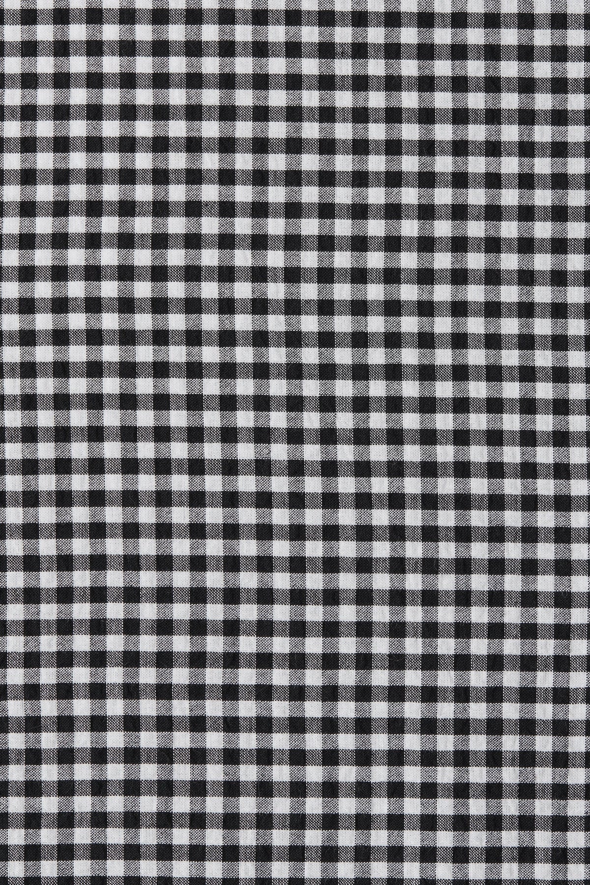 Leceia Skirt Cantinho Gingham Black