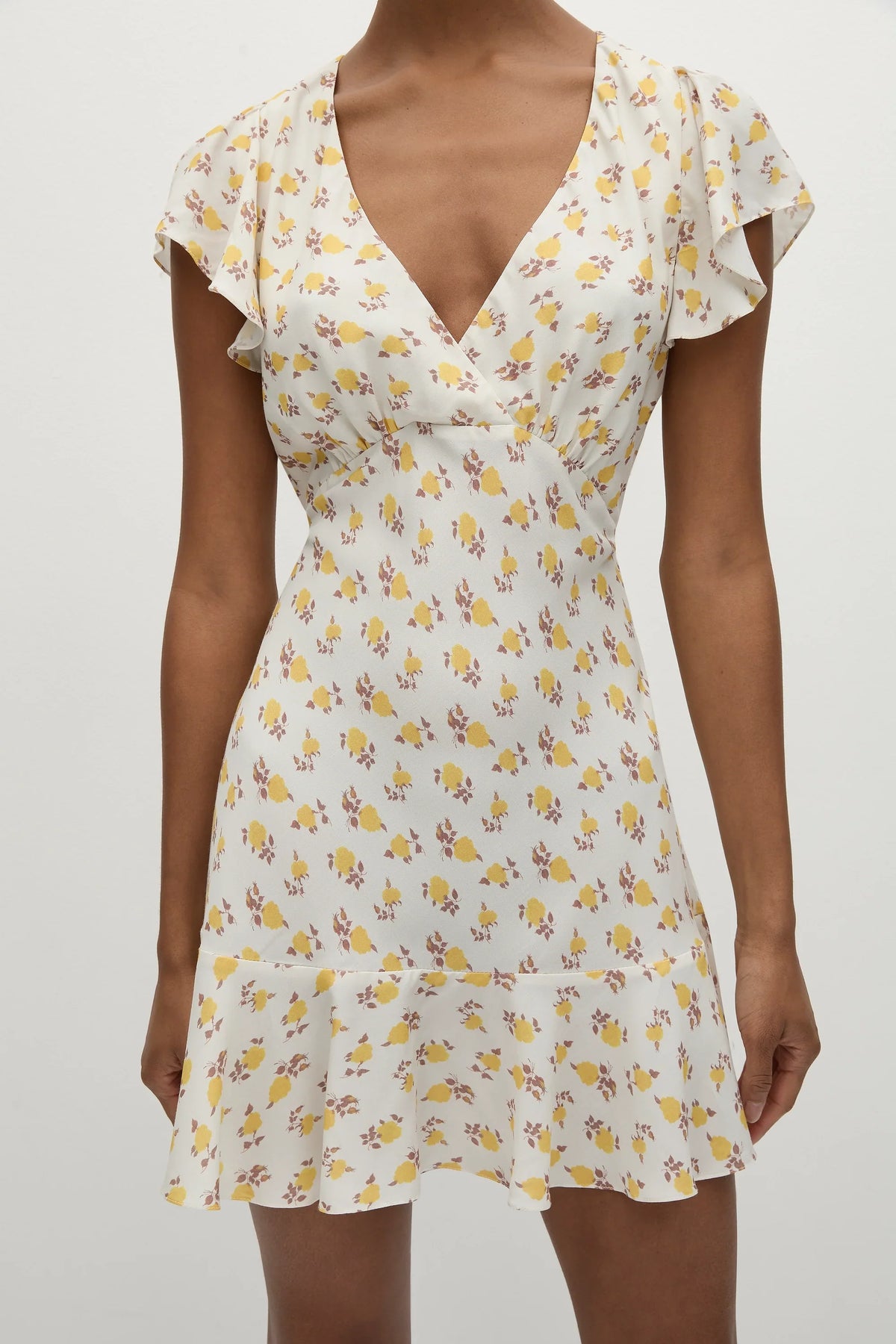 Alba Mini Dress Hazy Rose Canary - Final Sale