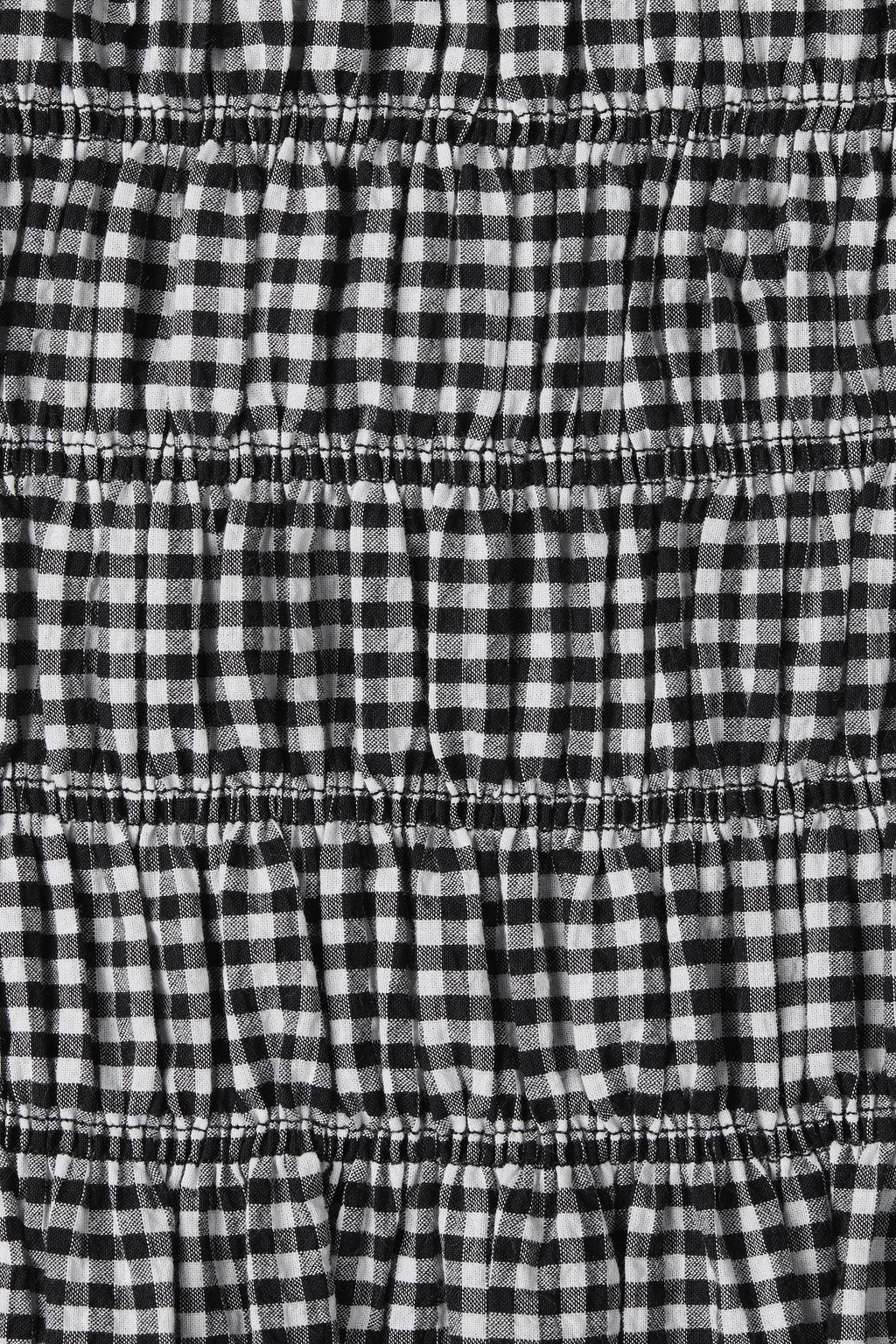 Carina Maxi Dress Cantinho Gingham Black