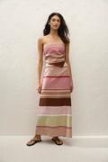 Ebbe Top Barragan Stripe Dusty Mauve - Final Sale