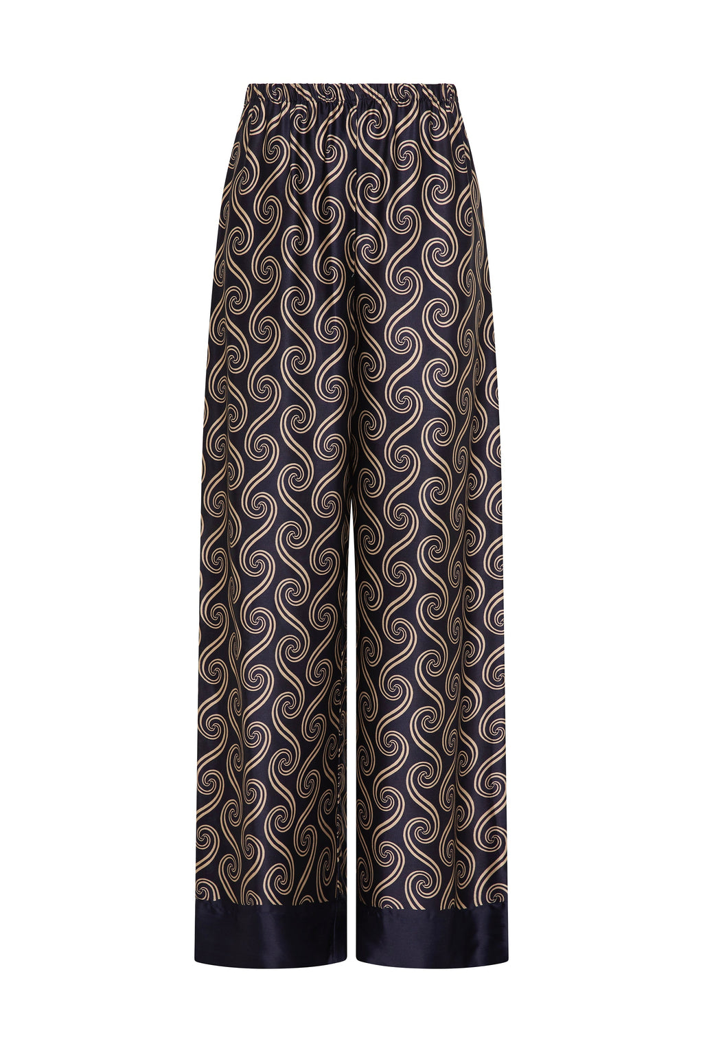 Jensen Pant Juanita Swirl Indigo - Final Sale