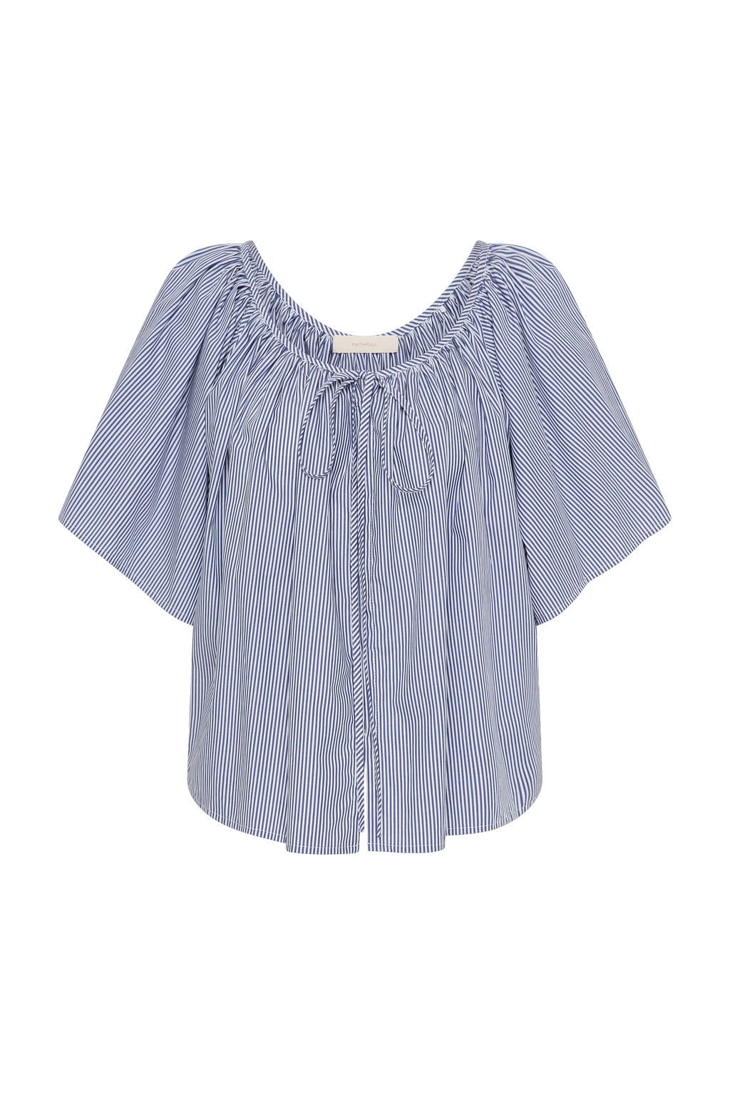 Ella Top Helle Stripe Vintage Navy - Final Sale
