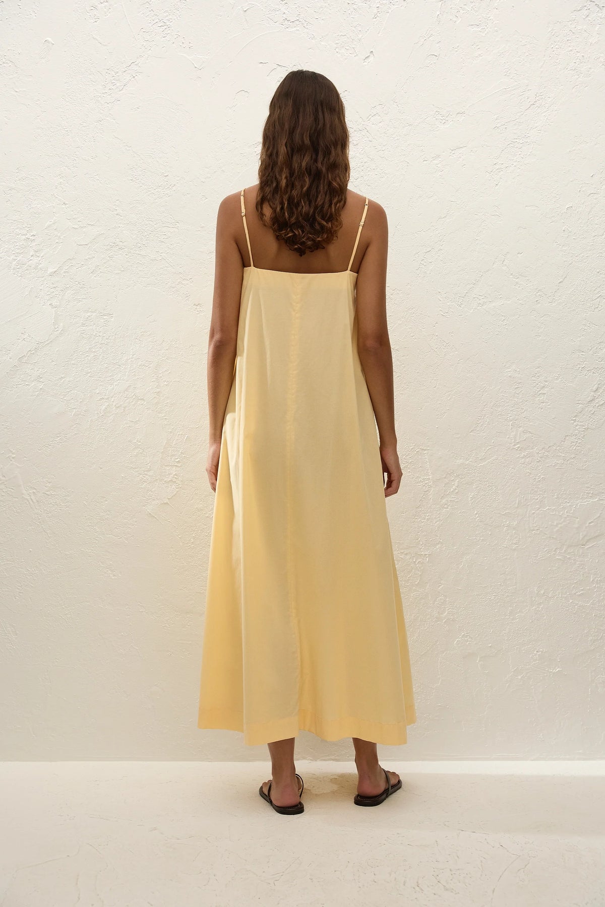 Lopez Midi Dress Banana - Final Sale