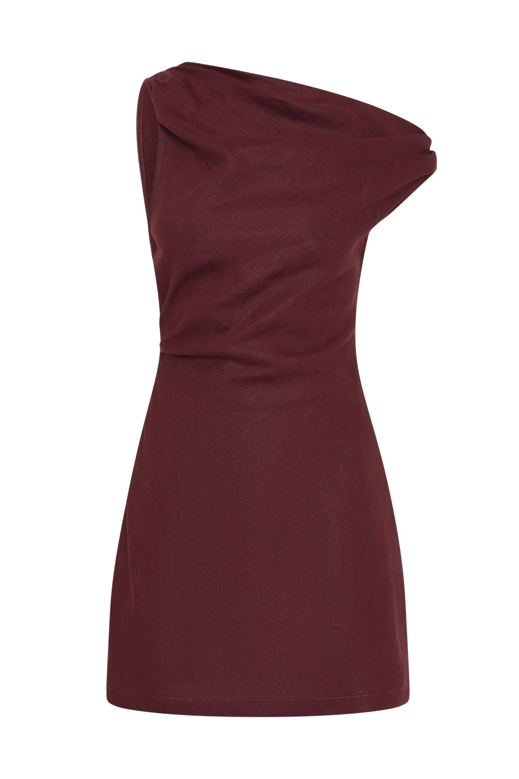 Suis Mini Dress Bordeaux - Final Sale