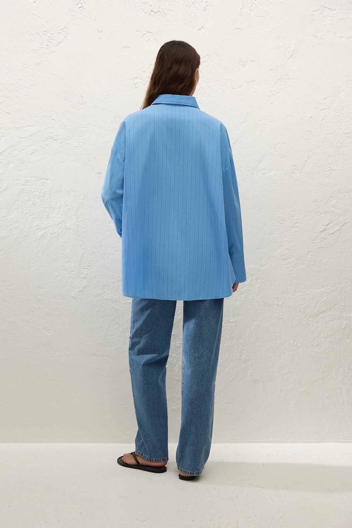 Clemente Shirt Mico Pinstripe Azul - Final Sale