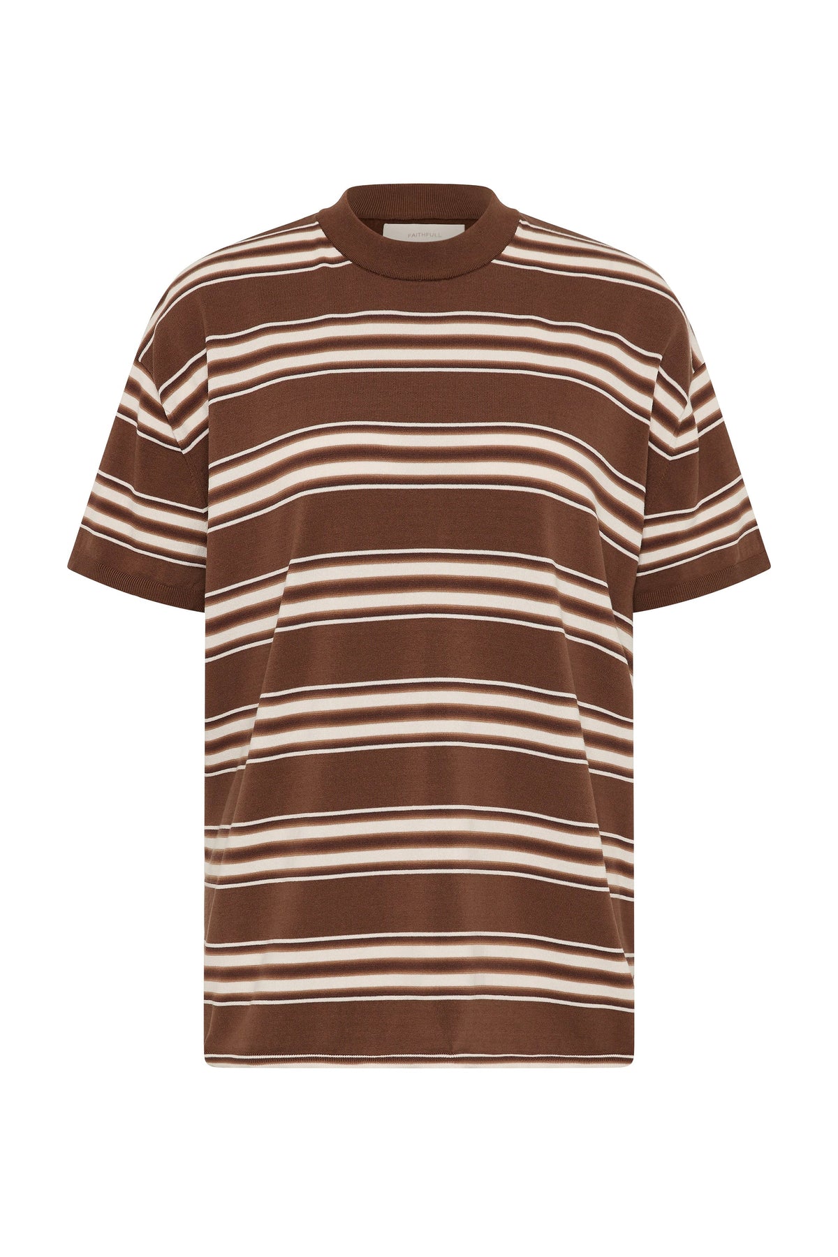 Le Paz Top Ombre Stripe Macro Carob - Final Sale