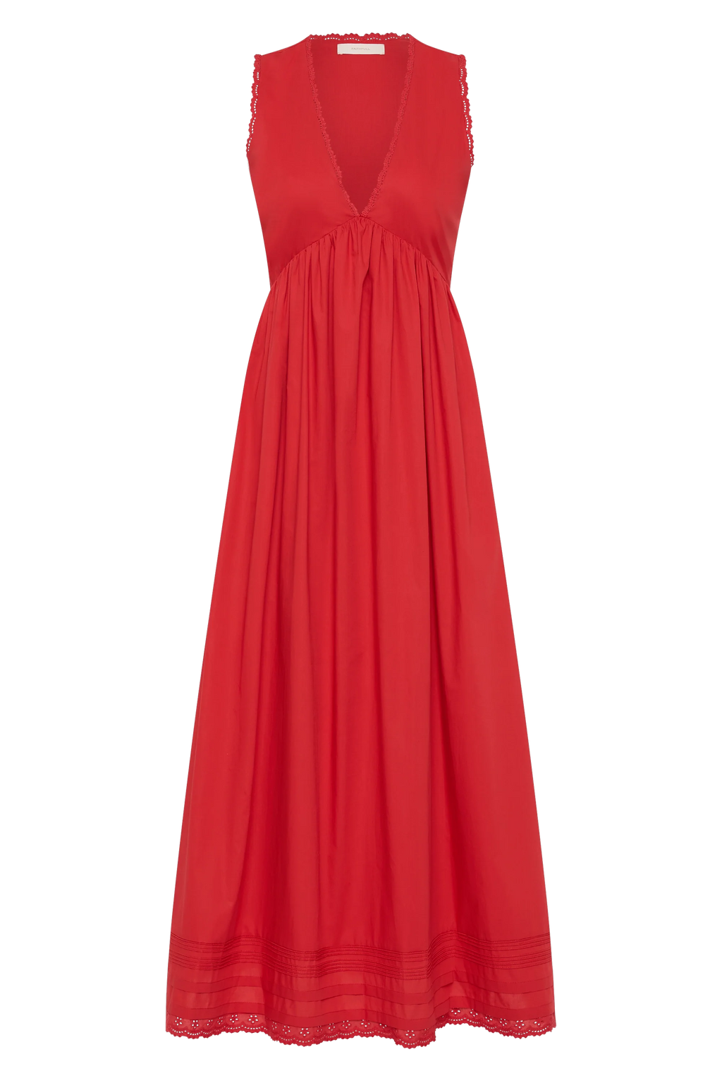 Jovita Midi Dress Red